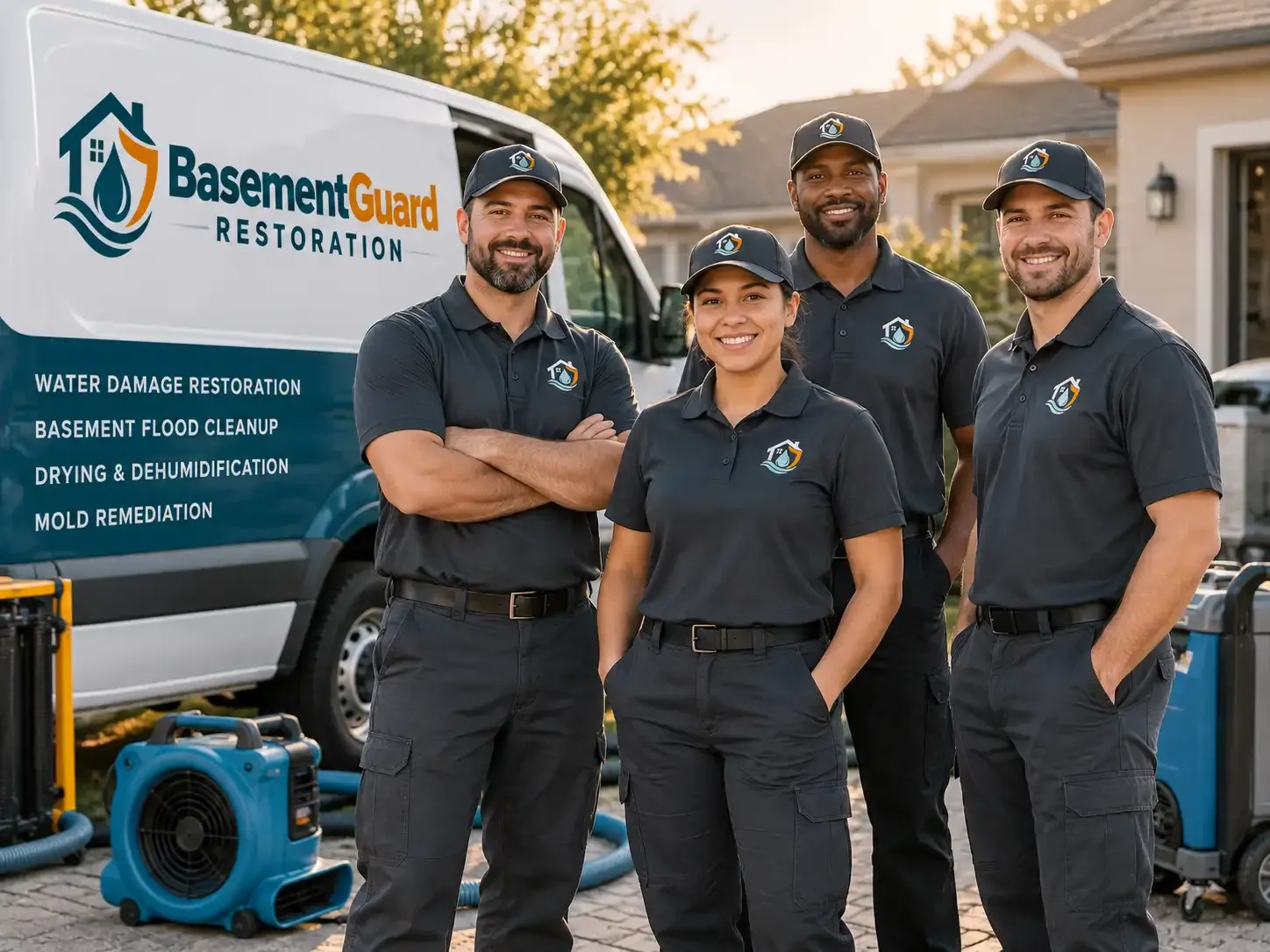 Basement Water Damage Restoration company in Morley, MI